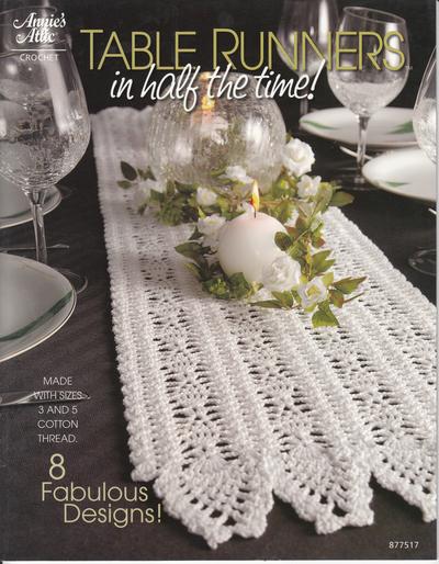 Table Runners In half the time